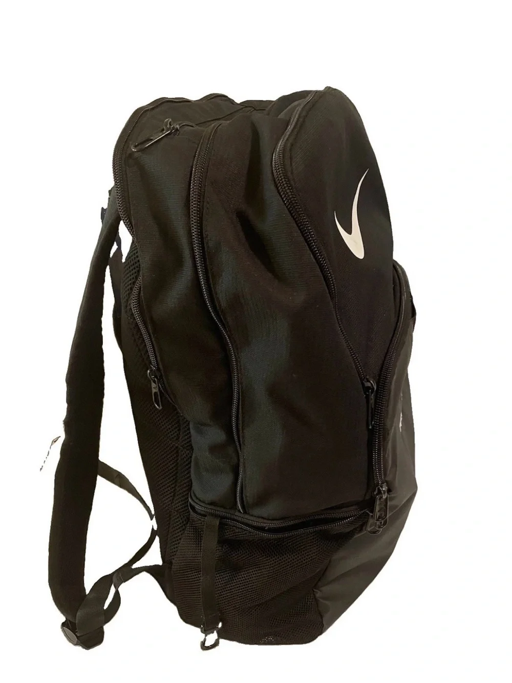 Nike Black Backpack with White Swoosh for Florence, Alabama HS Team - Go Falcons